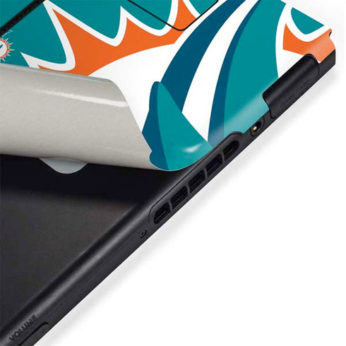 NFL Miami Dolphins Large Logo Nintendo Switch Bundle Skin