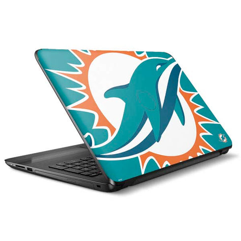 NFL Miami Dolphins Large Logo HP Notebook Skin
