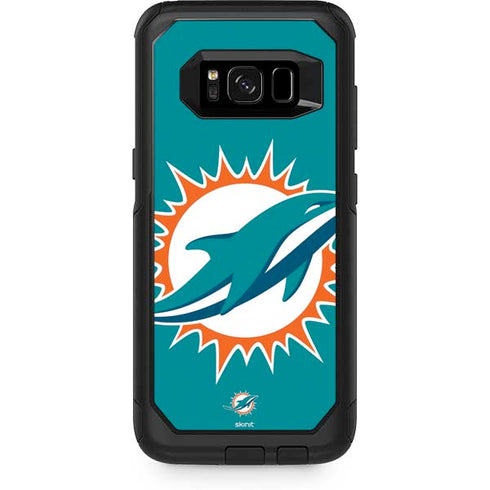 NFL Miami Dolphins Large Logo Otterbox Commuter Galaxy Skin