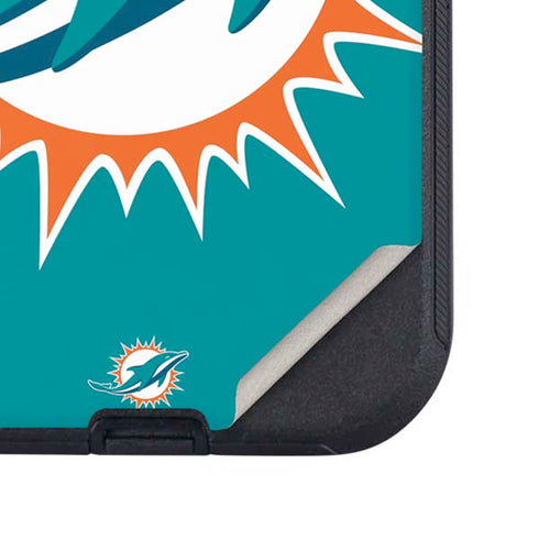 NFL Miami Dolphins Large Logo Otterbox Defender iPhone Skin