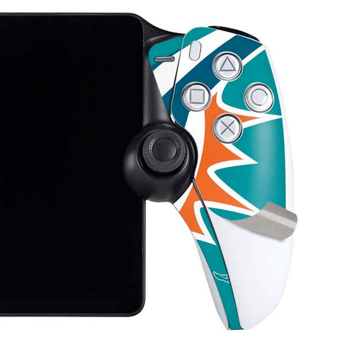 NFL Miami Dolphins Large Logo PlayStation Portal Remote Player Skin