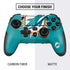 NFL Miami Dolphins Large Logo PlayStation Scuf Vantage 2 Controller Skin