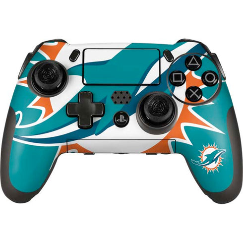 NFL Miami Dolphins Large Logo PlayStation Scuf Vantage 2 Controller Skin