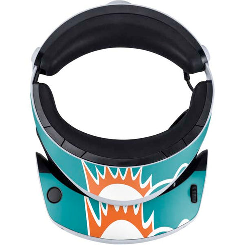 NFL Miami Dolphins Large Logo PlayStation VR2 Skin