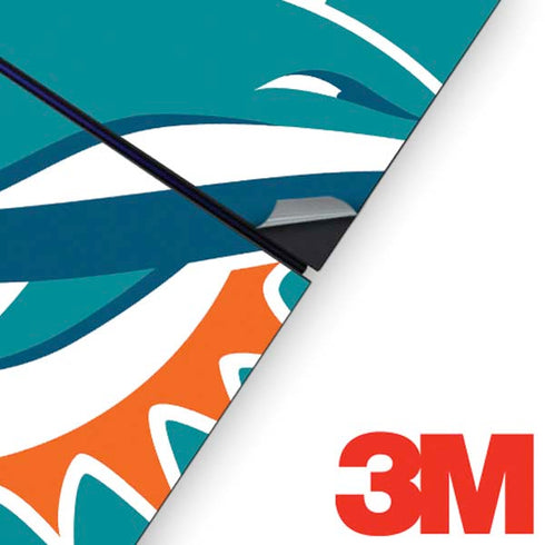 NFL Miami Dolphins Large Logo PS4 Console and Controller Bundle Skin