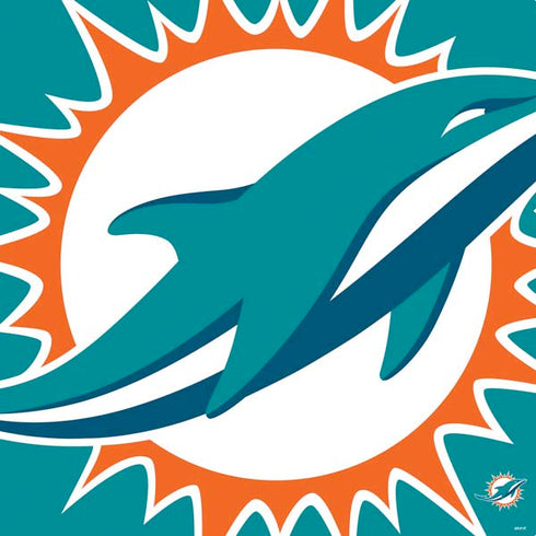 NFL Miami Dolphins Large Logo PS4 Console and Controller Bundle Skin