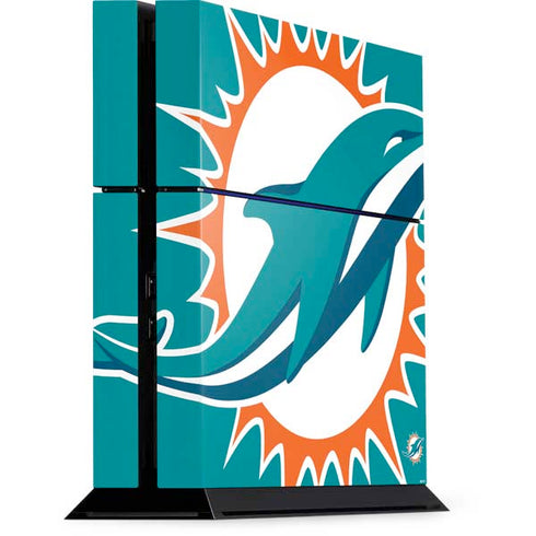 NFL Miami Dolphins Large Logo PS4 Console Skin