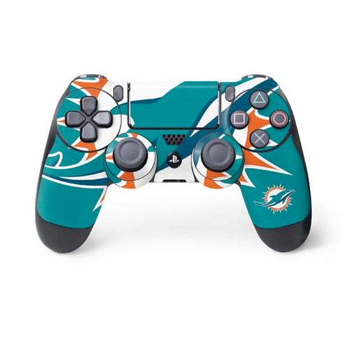 NFL Miami Dolphins Large Logo PS4 Controller Skin