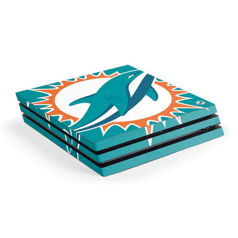 NFL Miami Dolphins Large Logo PS4 Pro Console Skin