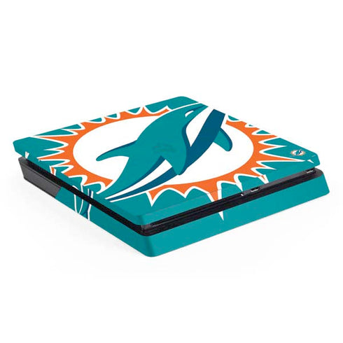 NFL Miami Dolphins Large Logo PS4 Slim Skin