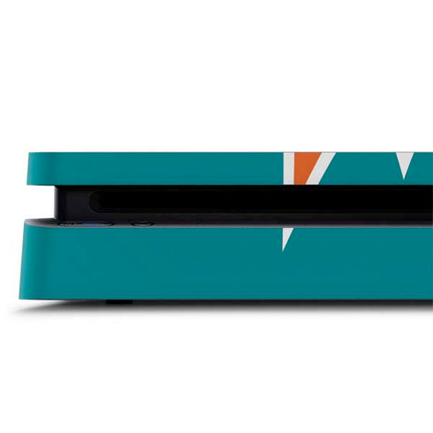NFL Miami Dolphins Large Logo PS4 Slim Skin