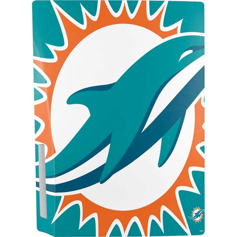 NFL Miami Dolphins Large Logo PS5 Console Skin
