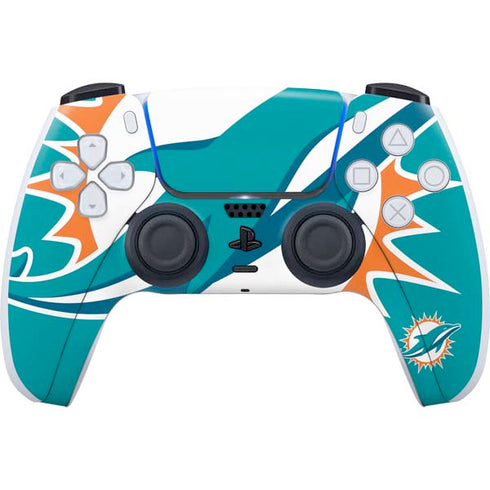 NFL Miami Dolphins Large Logo PS5 Controller Skin