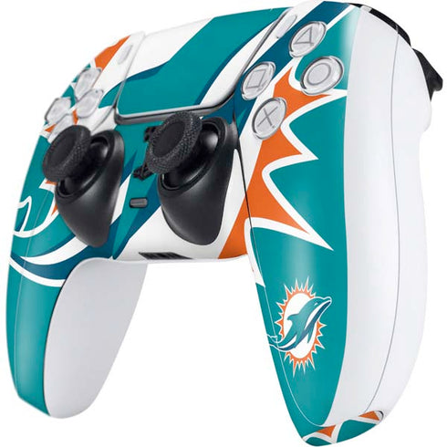 NFL Miami Dolphins Large Logo PS5 Controller Skin