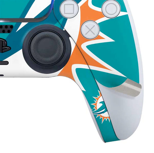 NFL Miami Dolphins Large Logo PS5 Slim Digital Edition Bundle Skin