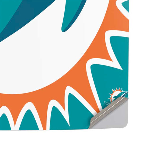 NFL Miami Dolphins Large Logo PS5 Slim Digital Edition Console Skin
