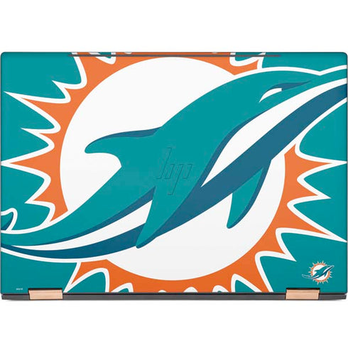 NFL Miami Dolphins Large Logo HP Spectre Skin