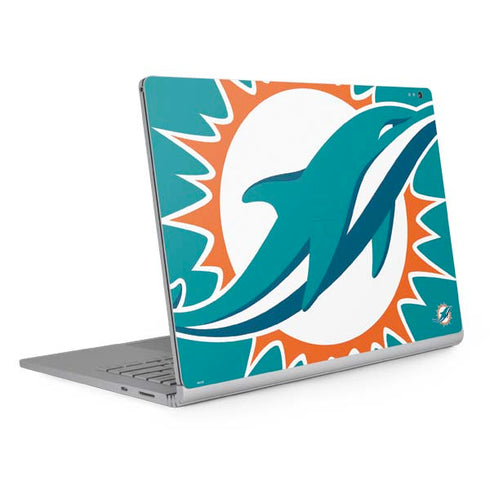 NFL Miami Dolphins Large Logo Surface Book 2 13.5in Skin