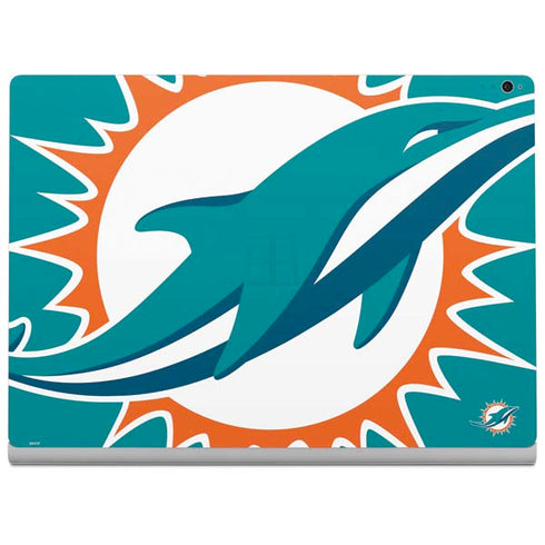 NFL Miami Dolphins Large Logo Surface Book 2 15in Skin