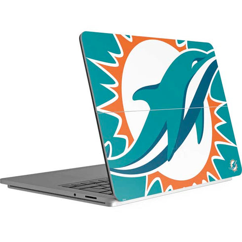 NFL Miami Dolphins Large Logo Surface Laptop Studio Skin