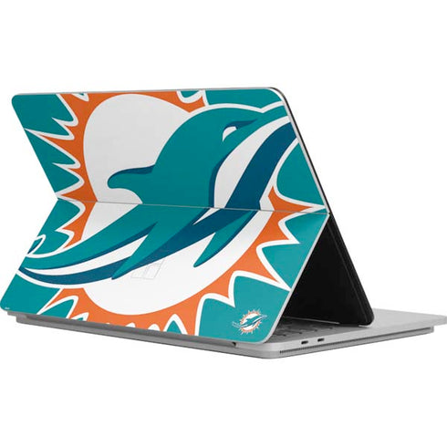 NFL Miami Dolphins Large Logo Surface Laptop Studio Skin