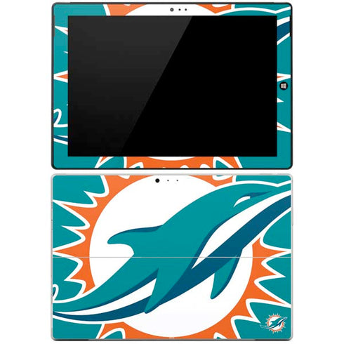 NFL Miami Dolphins Large Logo Surface Pro 3 Skin