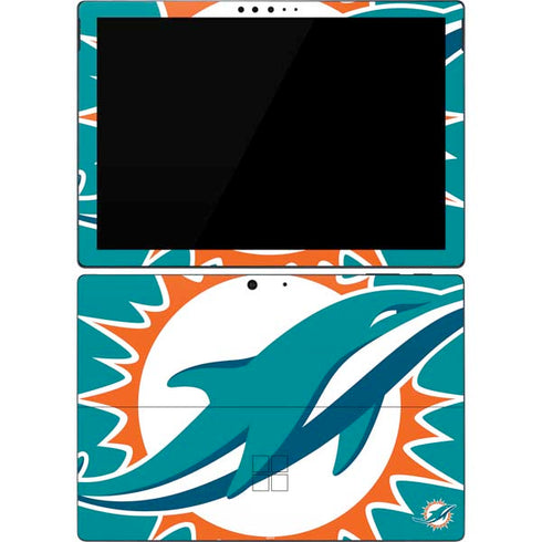 NFL Miami Dolphins Large Logo Surface Pro 7 Skin