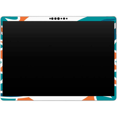 NFL Miami Dolphins Large Logo Surface Pro 8 Skin