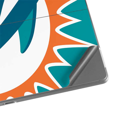 NFL Miami Dolphins Large Logo Surface Pro 8 Skin