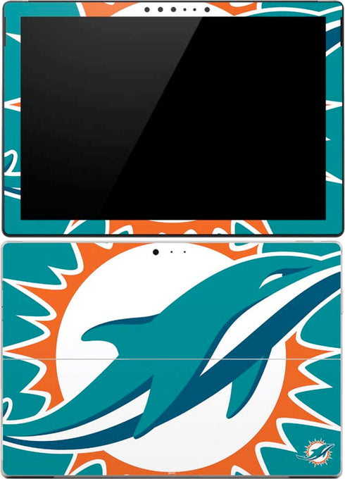 NFL Miami Dolphins Large Logo Surface Pro (2017) Skin