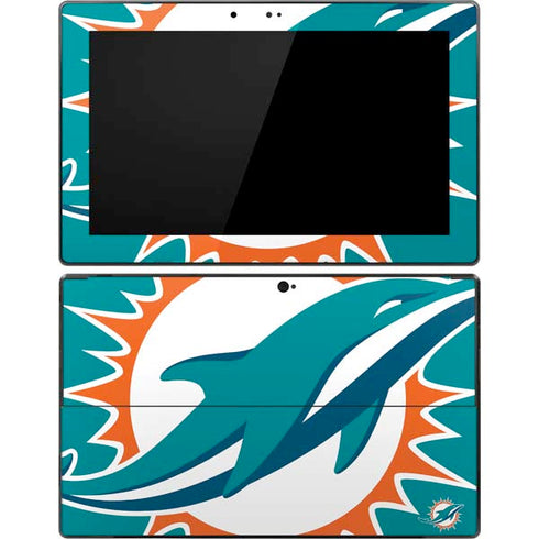 NFL Miami Dolphins Large Logo Surface Pro Tablet Skin
