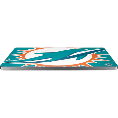 NFL Miami Dolphins Large Logo Universal Laptop 15in (12.2 x 8.8in) Skin