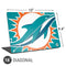 NFL Miami Dolphins Large Logo Universal Laptop 16in (13 x 9.4in) Skin