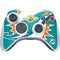 NFL Miami Dolphins Large Logo Xbox 360 Wireless Controller Skin