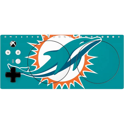 NFL Miami Dolphins Large Logo Xbox Adaptive Controller Skin
