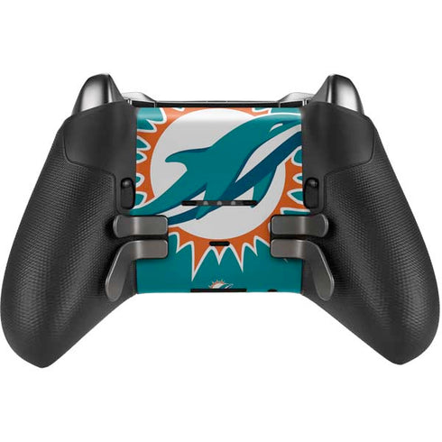 NFL Miami Dolphins Large Logo Xbox Elite Wireless Controller Series 2 Skin
