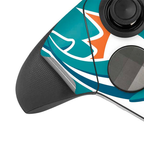 NFL Miami Dolphins Large Logo Xbox Elite Wireless Controller Series 2 Skin