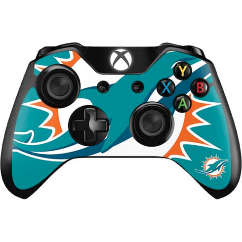 NFL Miami Dolphins Large Logo Xbox One Controller Skin