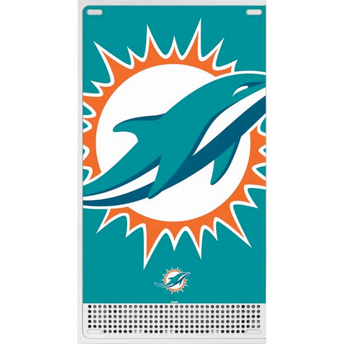 NFL Miami Dolphins Large Logo Xbox Series S Console Skin