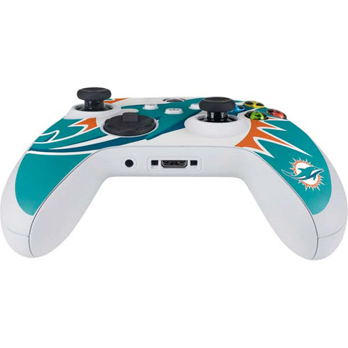 NFL Miami Dolphins Large Logo Xbox Series S Controller Skin