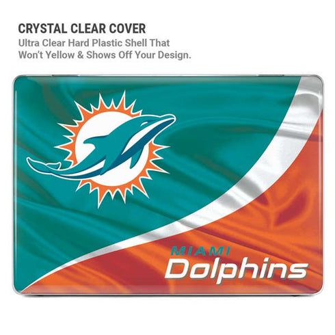 NFL Miami Dolphins MacBook Pro 16in (2021-25) Case plus Skin