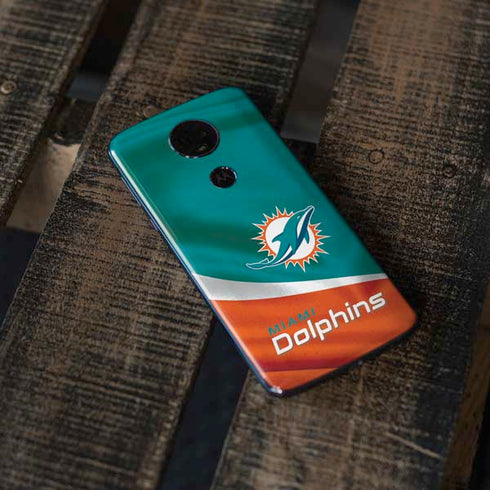 NFL Miami Dolphins Moto E5 Plus Skin