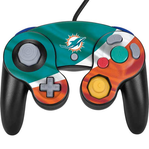 NFL Miami Dolphins Nintendo GameCube Controller Skin