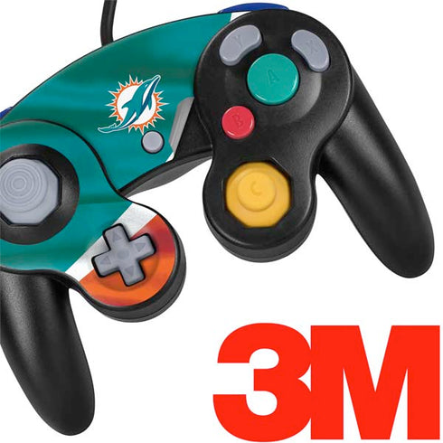 NFL Miami Dolphins Nintendo GameCube Controller Skin