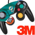 NFL Miami Dolphins Nintendo GameCube Controller Skin