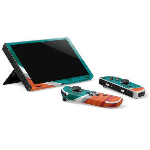 NFL Miami Dolphins Nintendo Switch OLED (2021) Skin