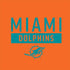 NFL Miami Dolphins Orange Performance Series Nintendo 2DS XL (2017) Skin