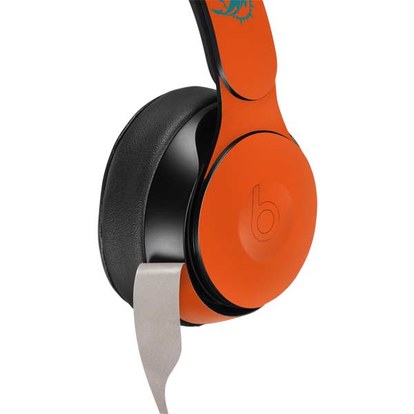 Miami Dolphins Orange Performance Series Beats By Dre Solo Skin