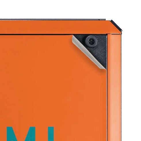 NFL Miami Dolphins Orange Performance Series Cooler Master MasterBox Q300L Mini Tower Skin