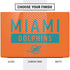 NFL Miami Dolphins Orange Performance Series Dell Vostro Skin